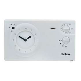 Thermostat d'ambiance programmable sans réserve de marche 24h 7j|Theben-THB7220030