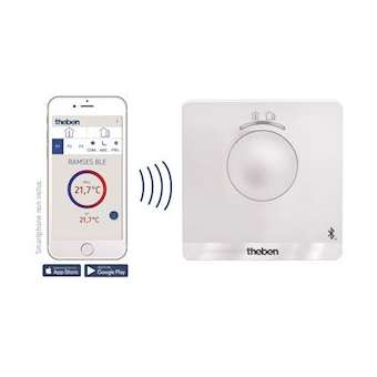 Thermostat d'ambiance 24h 7j 230 V Bluetooth|Theben-THB8120150