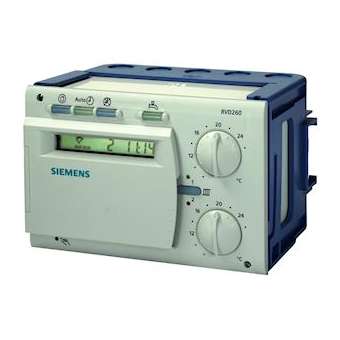 Régulateur chauffage urbain 2Ch. + 1 ECS|Siemens HVAC-SBARVD260-A