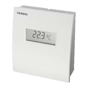 Sonde température ambiante 0..10V- LCD|Siemens HVAC-SBAQAA2061D