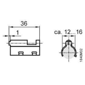 Kits de montage sonde change-over QAH11|Siemens HVAC-SBAARG86.3