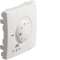 Kallysta Enjoliveur pour thermostat Blanc Névé|Hager-HAGWK792B