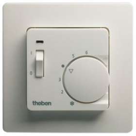 Thermostat d'ambiance encastré 4 5 fils avec cadre|Theben-THB7460131