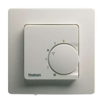 Thermostat d'ambiance encastré 3 fils avec cadre|Theben-THB7410131