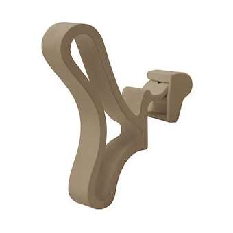 Accessoire sèche-serviette patère papillon sable|Thermor-EET498056