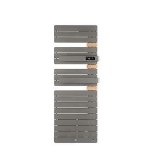 Sèche-serviettes Allure 3 virtuose mat droite avec soufflerie 1750W gris roche|Thermor-EET483118