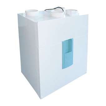 VMC double flux Très Haut Rendement 88%, 325 m3/h, pilotable par cde filaire|S&P France ( Unelvent )-UNE600899