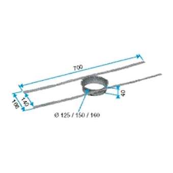 Fixation charpente D160|Aldes-ALD11022047