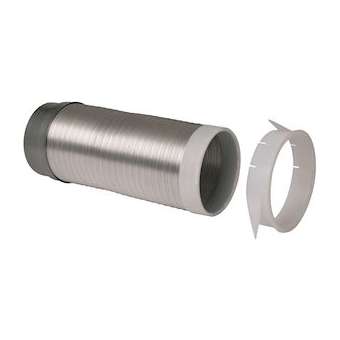 Liaison flexble étanche: RT Flex extensible de 30 à 120 cm diamètre 125mm|Aldes-ALD11091316