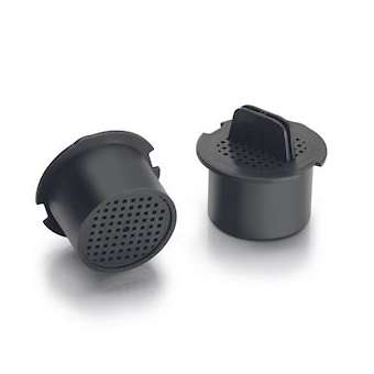 Kit 2 filtres charbon actif|Liebherr-LBH9881291