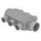 Neocd 160/80 r - caisson de distribution pour conduits souples reprise air vicie