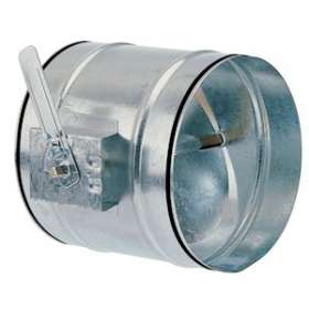 Rr 250 j - registre de reglage galvanise a joints commande manuelle diametre 250|Atlantic clim ventil-ELG530353