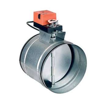 Rag 315 mot230v - registre antigel motorise etanche 2 positions diametre 315|Atlantic clim ventil-ELG524623