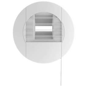 Bouche hygroréglable temporisée cuisine à cordelette 10-45/120 D125 mm|S&P France ( Unelvent )-UNE853284