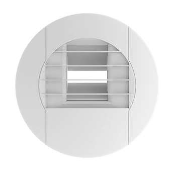 Bouche hygroréglable temporisée cuisine à cordelette 10-40/90 D125 mm|S&P France ( Unelvent )-UNE854001