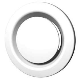 B 125 pr - bouche d'insufflation plastique reglable|Atlantic clim ventil-ELG533299