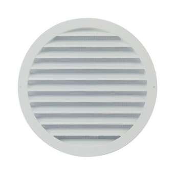 Gac m 125 - grille extérieure alu circ.dia.125|Atlantic clim ventil-ELG536011