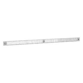 Grille de façade alum. prélaqué blanc pour entrée d'air Ea/pack Shf|Atlantic clim ventil-ELG423306