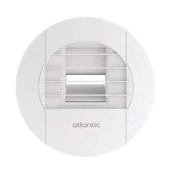 Bhbw 10/45-45m 125l - bouche d'extraction hygroréglable sdb/wc manuelle 125|Atlantic clim ventil-ELG542466
