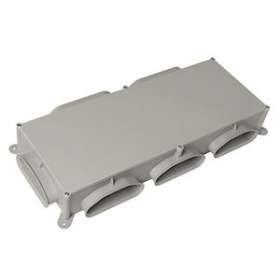 Caisson PE plastique Optiflex 5 piquages pour conduit ovale|Aldes-ALD11091884