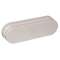 Bouchon Minigaine blanc pour conduit équivalent D125 (60x200)