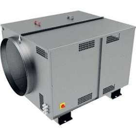 Caisson C4 Ecowatt, 600 m3/h, refoul. horizontal en ligne, mono 230V|S&P France ( Unelvent )-UNE237609