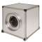 Caisson de ventilation tertiaire double peau, 2800 m3/h, D355 mm, monophasé 230V