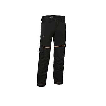 Pantalon de travail Evolution sans poches porte-outils noir taille 44|Bizline-BIZ731782
