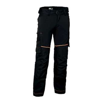 Pantalon de travail Evolution sans poches porte-outils noir taille 40|Bizline-BIZ731780