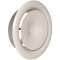 Bouche à noyau réglable de soufflage acier blanc SR 145 D100