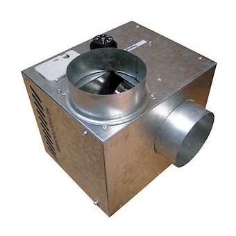 Répartiteur d'air chaud pour foyer fermé, 600 m3/h, thermostat intégré, D 160 mm|S&P France ( Unelvent )-UNE630002