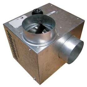 Répartiteur d'air chaud pour foyer fermé, 600 m3/h, thermostat intégré, D 160 mm|S&P France ( Unelvent )-UNE630002
