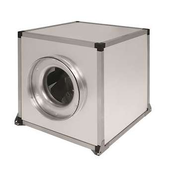 Caisson de ventilation tertiaire double peau, 4210 m3/h, D400 mm, monophasé 230V|S&P France ( Unelvent )-UNE241477