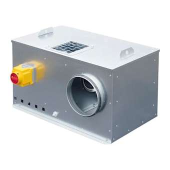 Caisson C4 non régulé, 2100 m3/h, coudé à 90DEG, inter de proximité|S&P France ( Unelvent )-UNE230483