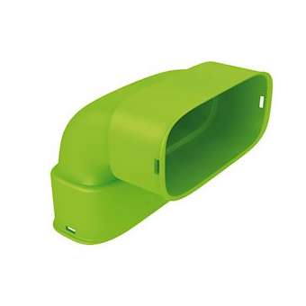 Xcv 60x130 - coude vertical pour reseaux clip & go section 60x130|Atlantic clim ventil-ELG464008