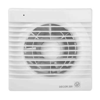 Aérateur extra-plat, 185 m3/h, 20W, temporisation réglable, D 120 mm|S&P France ( Unelvent )-UNE402984