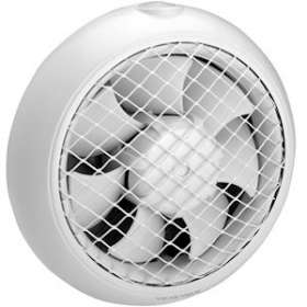 Aérateur de vitre ou mur, 600 m3/h, 28W, grille intérieure, volets extérieurs|S&P France ( Unelvent )-UNE450287