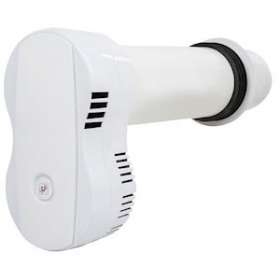 Ventilation double flux tubulaire, rendement 68%, 25/45 m3/h, D100mm, long 430mm|S&P France ( Unelvent )-UNE390001