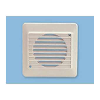 Grille plastique intérieure, diamètre de raccordement 100 mm|S&P France ( Unelvent )-UNE870625