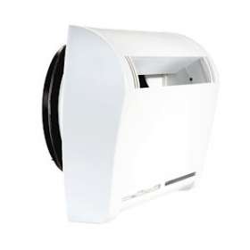 Entrée d'air autoréglable traversée de mur acoustique trav.30-39db d 125 blanc|Atlantic clim ventil-ELG422991