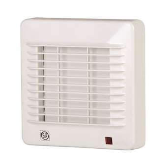 Aérateur standard, 95 m3/h, temporisation fixe, volets automatiques, D100 mm|S&P France ( Unelvent )-UNE400158