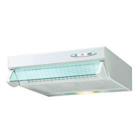 Hotte casquette marron, largeur 60 cm, 230 m3/h, 3 vitesses, filtre métallique|S&P France ( Unelvent )-UNE510105