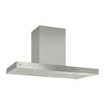 Hotte design inox 90 cm, 410 m3/h|S&P France ( Unelvent )-UNE520113
