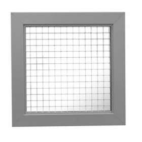 Grille de reprise à mailles fixes, alu, 720 à 1220 m3/h, D 300 x 300 mm|S&P France ( Unelvent )-UNE852489