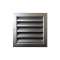 Grille extérieure de soufflage/reprise avec filtre, alu, D 400 x 400 mm