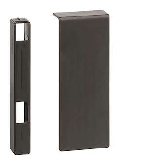Embout pour plinthe SL15100 noir|Hager-HAGSL1510069011