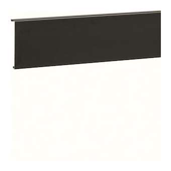 Couvercle pour plinthe SL20115 graphite noir|Hager-HAGSL2011529011