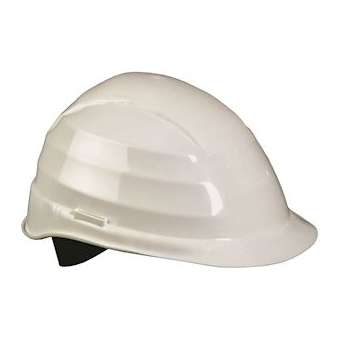 casque de securite basane et jug. blanc|Catu-CATMO-182-1-B