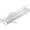 Profilé UPN perforé, 20x40x20, 3m, épaisseur 5, GC|Niedax France-NDX642003