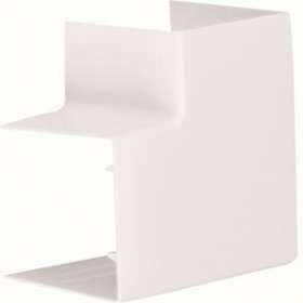 Angle plat variable lifea pour LF/LFF60060 h 60mm x p 60mm RAL 9010 blanc paloma|Hager-HAGLFF600659010